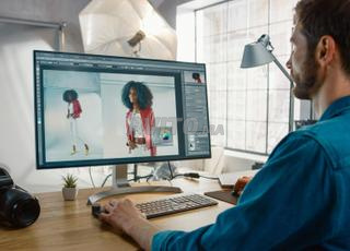 إنشاء وتنقيح صور احترافية