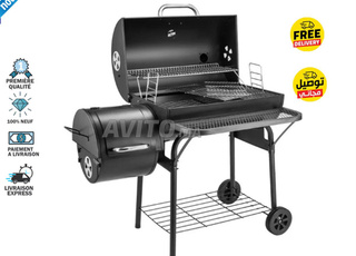 Barbecue Charbon Fumoir Avec Cendre
