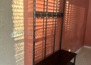 Porte-manteau et banc et rangement chaussures IKEA