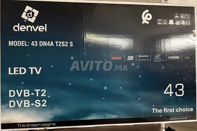 Télévision Denvel 43 pouces