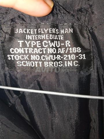 bomber jacket schott CWU-R (vintage)