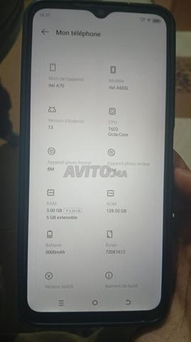 itel A70 - 128GB / 8GB RAM بحالة ممتازة |
