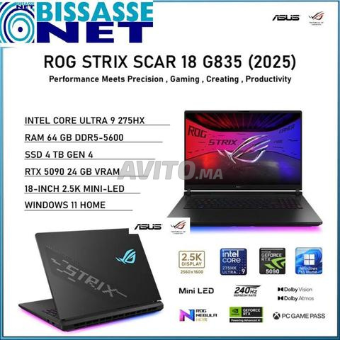 ASUS ROG Strix SCAR 18 Ultra 9 RTX 5090 64 Go 4 To