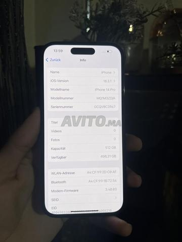 iphone 14 pro 512gb 85 f batterie - 2