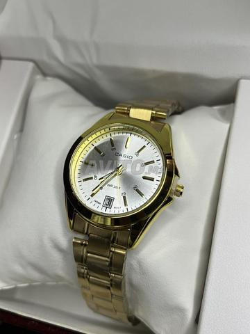 ساعة casio نسائية وراقية مقاومة للماء