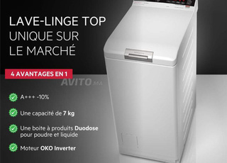 Machine à laver top 7 kg