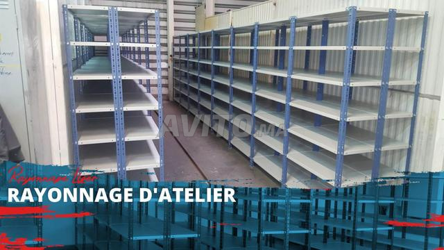 Rayonnage léger multi-usage – Ateliers & bureaux
