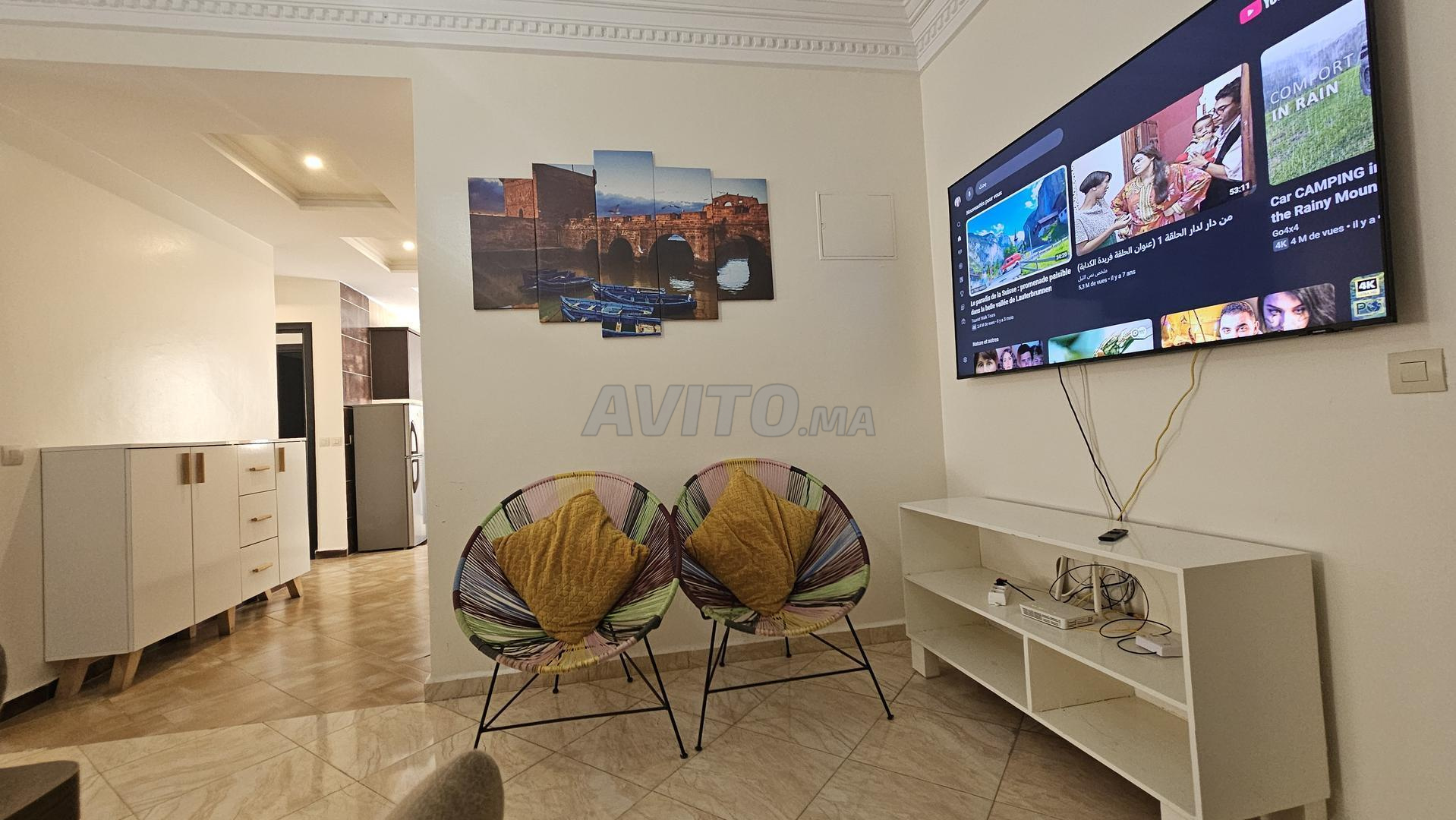 luxueuse appartement 100m à la plage Wi-Fi - image 4