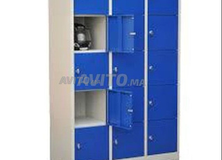Vestiaire métallique solide Pour bureaux