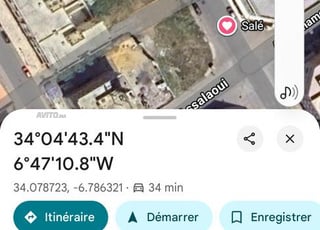 Lot R3 titre 362m2 bouchouk salé