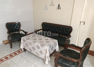 Salon en cuir véritable