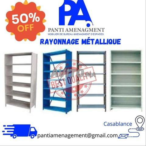 Étagères industrielles à montage rapide à Salé