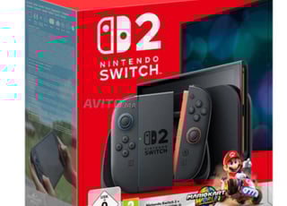 مجموعة نيو Nintendo Switch 2 مع لعبة Mario Kart