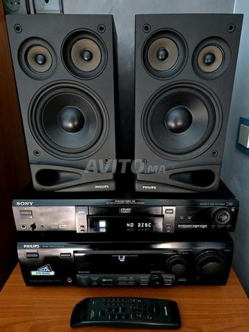 Ampli Philips, Lecteur CD Sony, baffles Philips - 2