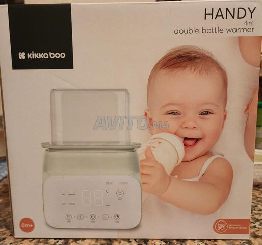 مدفأة رضاعة مزدوجة هاندي 4 في 1 أخضر - كيكابو