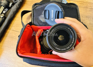 كاميرا للبيع شبه جديدة Canon Eos 200OD مع ترايبود