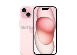 iphone 15 normal rose 256Go batterie 100