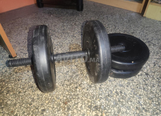 Ensemble poids haltères