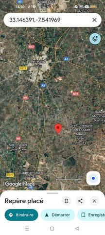 Terrain agricole Berrechid titré 1.6h