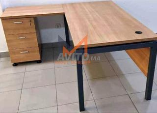 Bureau individuel bois ou semi métallique