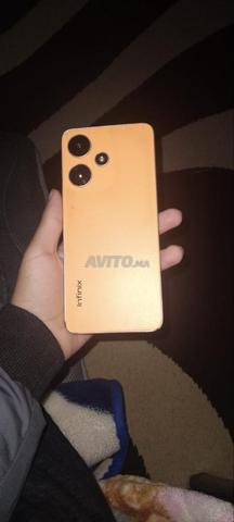 إنفينيكس هوت 30i باقي جديد لون برتقالي