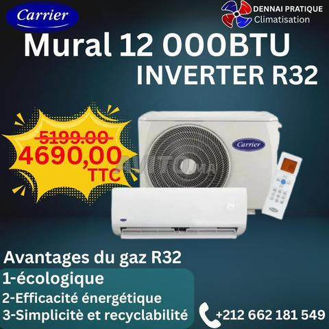 carrier 12000BTU inverter R32