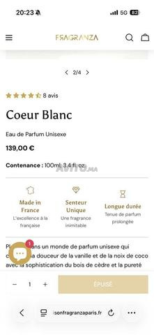 عطر Fragranzza Paris – Cœur Blanc 100 ml - 2