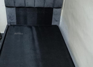 Lit 1 place avec rangement et matelas