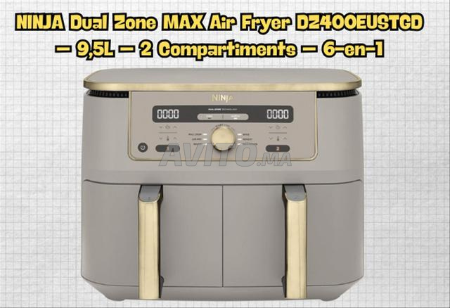 مقلاة هوائية NINJA Dual Zone MAX DZ400EUSTGD - 9.5 لتر