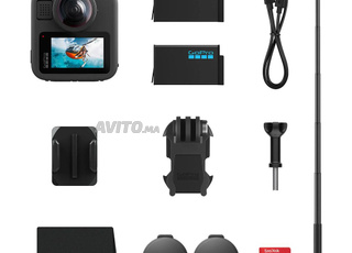 GoPro MAX2 8K 360 Action Camera Accessory Bundle
