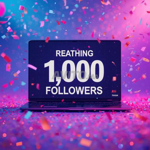 اكسب دليلًا اجتماعيًا على TikTok بسرعة 1000 متابع
