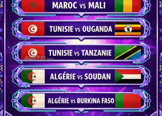 CAN 2025 Mly Abdellah Maroc / Algerie / Tunisie