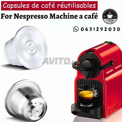 كبسولة قهوة قابلة لإعادة الاستخدام Nespresso EN Inox