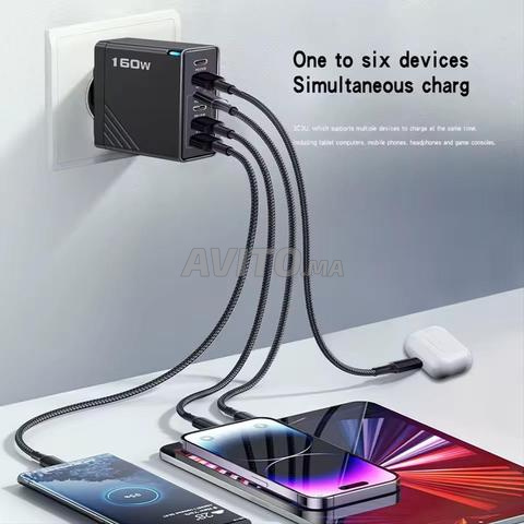 شاحن USB Type C 160W شحن سريع