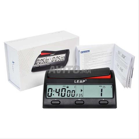 Montre d'échecs de type Leap, neuve, excellente qualité