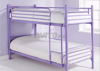 Lit superposé en métallique