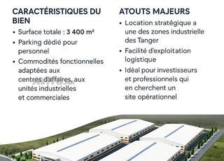 مصنع في الخط الأمامي في المنطقة الصناعية مغوغة
