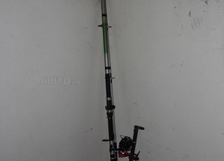 قصبة صيد ممتازة مستعملة فترة قصيرة جدا