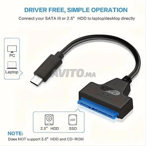 كابل Type-C إلى SATA