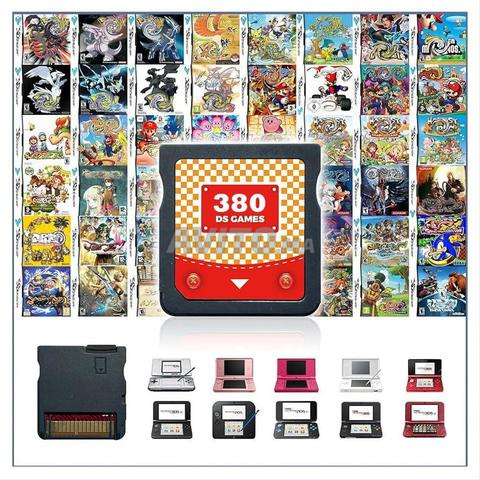 380 لعبة DS متوافقة مع NDS و 3DS و DS و 2DS