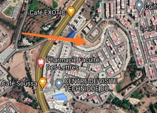 A vendre terrain 2366 m² Méknès