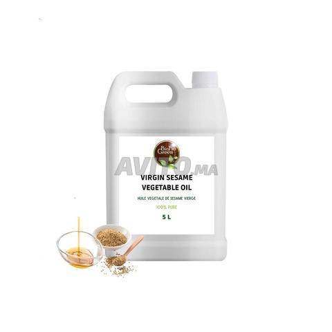 زيت السمسم البكر / Huile de sésame vierge