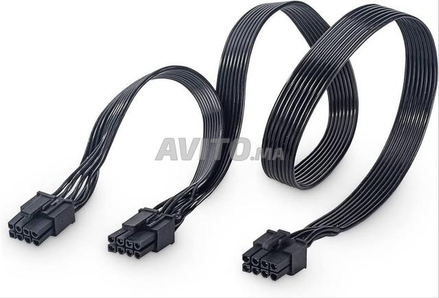 8 Pin to Dual PCIe 2X 8 Pin Power Adapter Cable