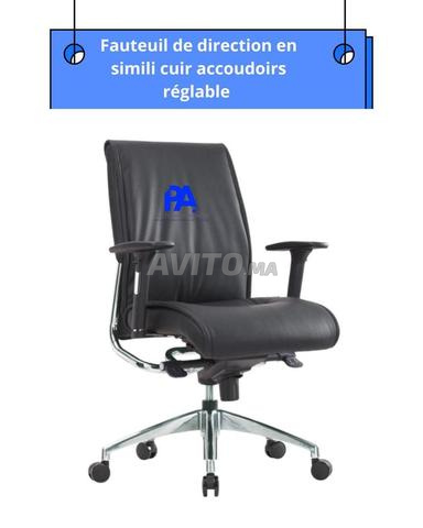 Fauteuil de bureau en simili cuir\chaise bureau - 2