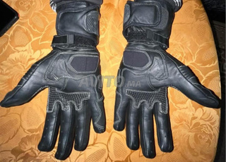 Gants cuir pour moto - Ligat cuir ليكات قفازات جلد