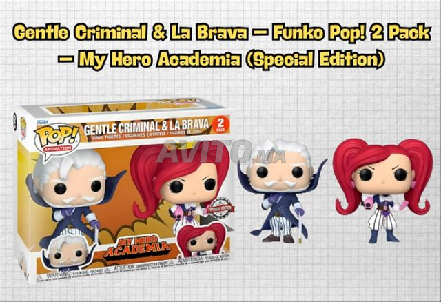 Gentle Criminal & La Brava Funko Pop 2 Pack
