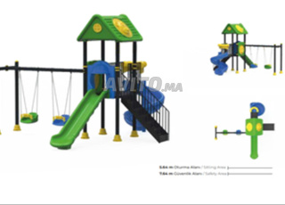 Structure de Jeux Extérieure Pro AJPT12