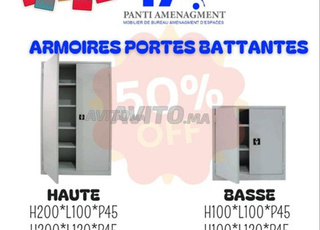 Armoire haute et basse pour dossiers