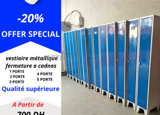 vestiaire métallique a casablanca
