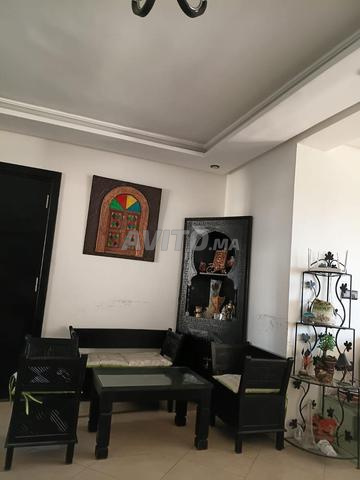 Liquidation salon avec table en bois massif - 2